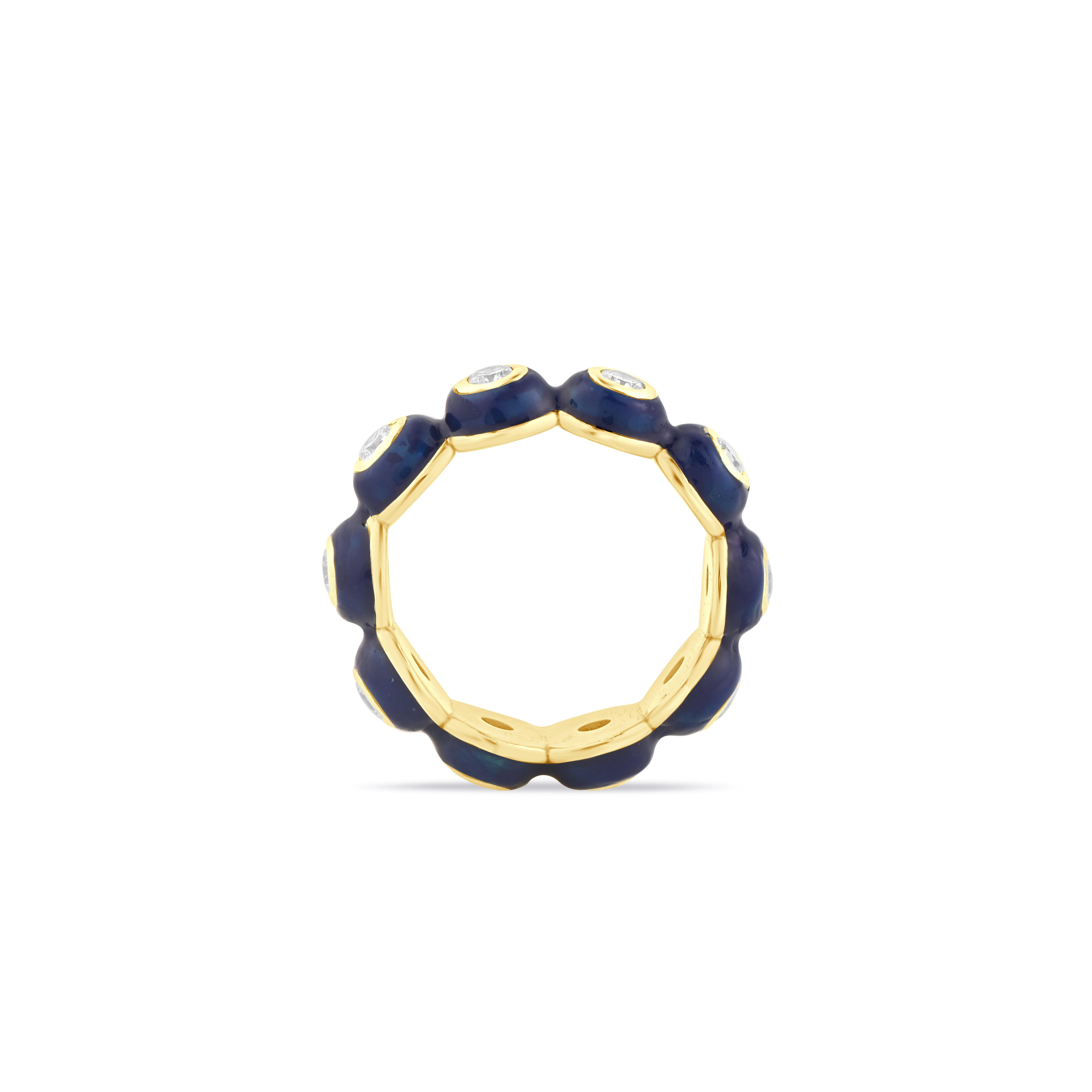 Dark Blue Macaroon