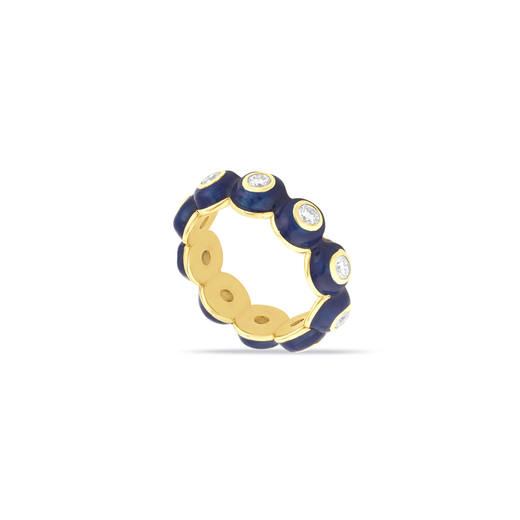 Dark Blue Macaroon