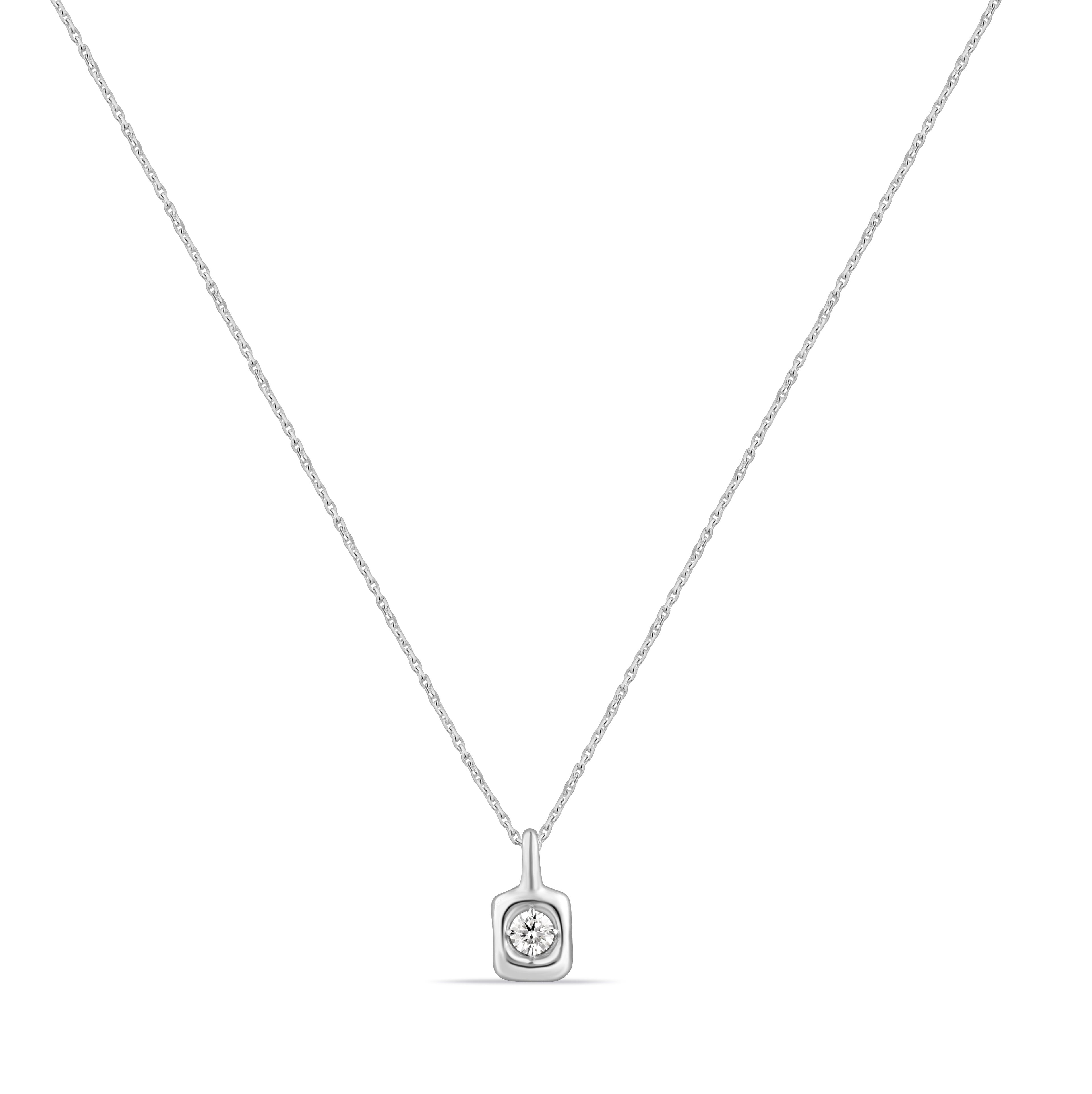 Round Silver Pendant