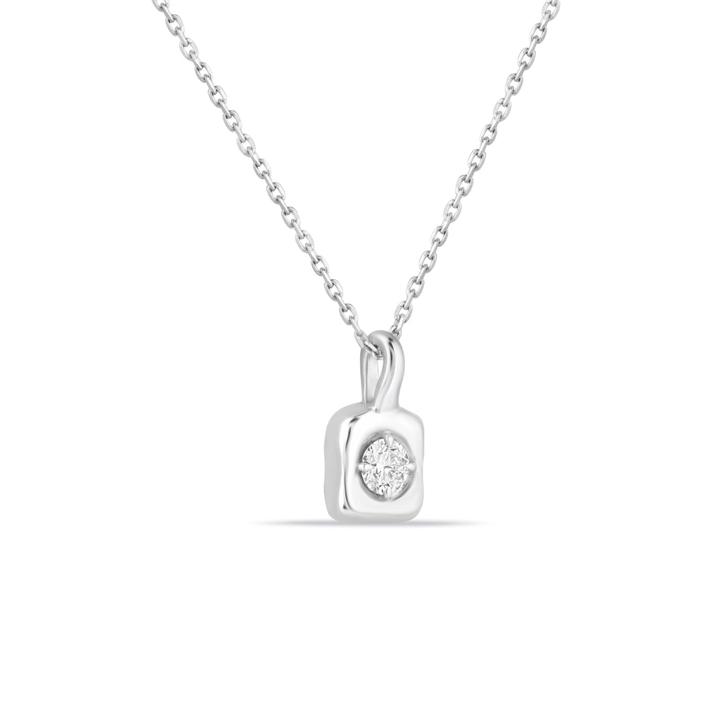 Round Silver Pendant