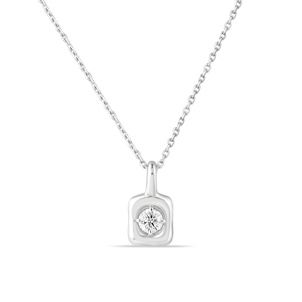 Round Silver Pendant