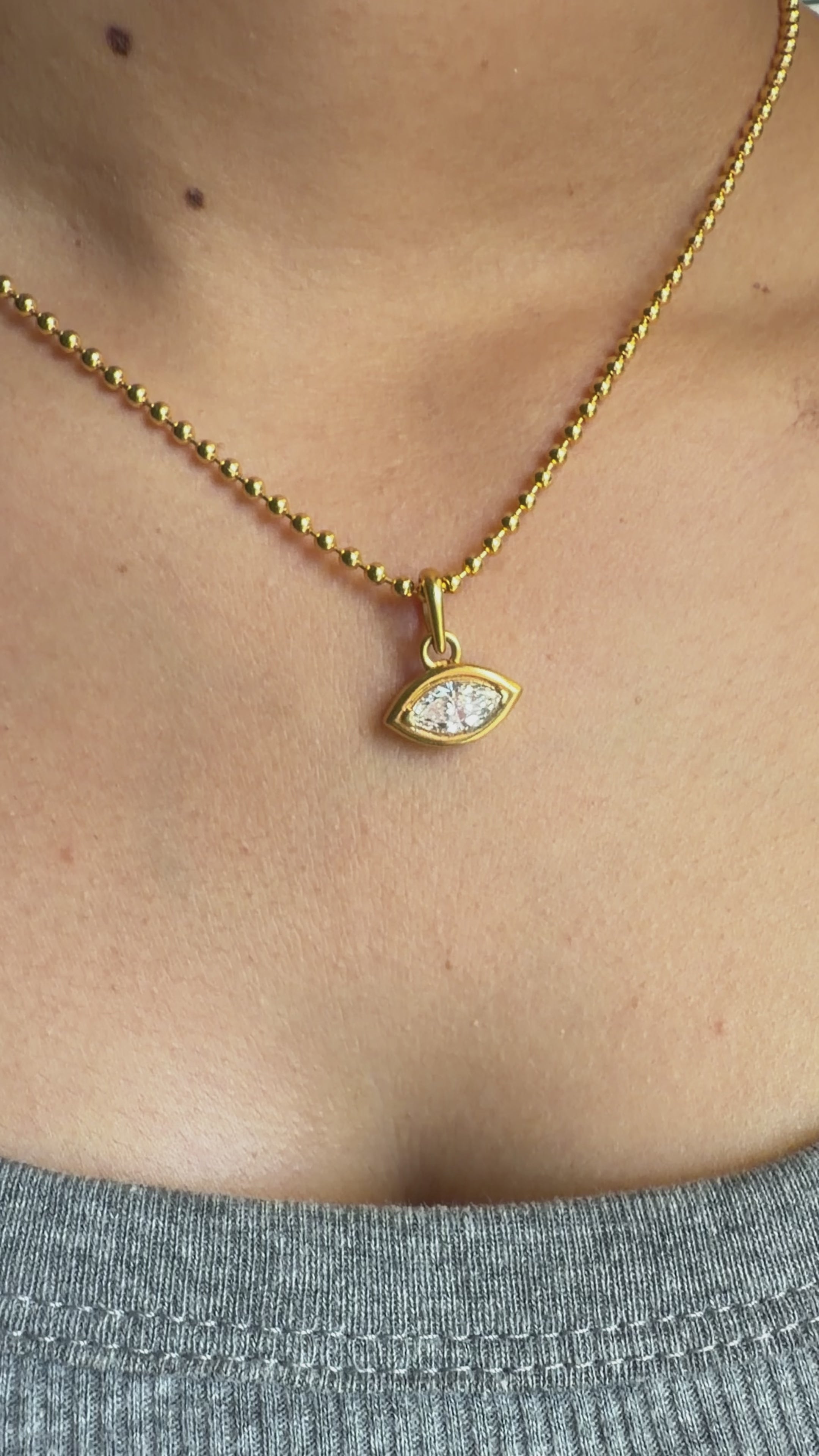 Marquise Pendant